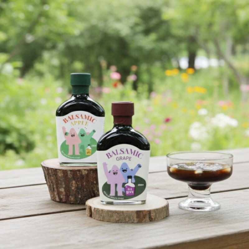 어랑,발효식초 사과발사믹식초 포도발사믹식초 발사믹 한과